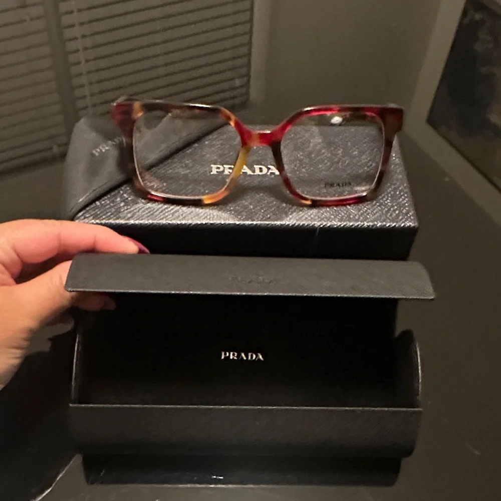 Prada Multicolor Tortoise Shell Eyewear - Picture 8 of 8